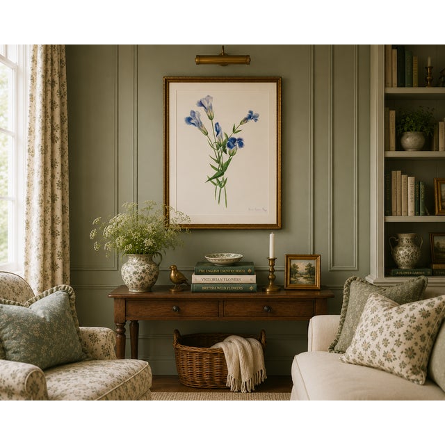 Vintage botanical artwork reproduced from an original illustration by Mary Vaux Walcott and refined for modern printing....