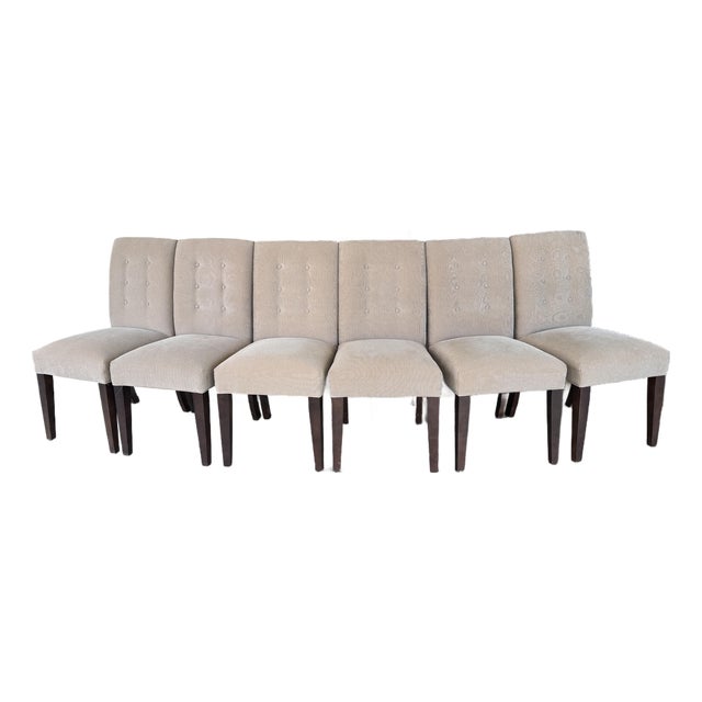 Mitchell Gold Contemporary Dining Chairs, Set of Six For Sale