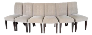 Mitchell Gold Contemporary Dining Chairs, Set of Six