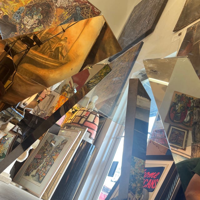 Late 20th Century Modern Metal and Glass Dining Room Table For Sale - Image 12 of 12