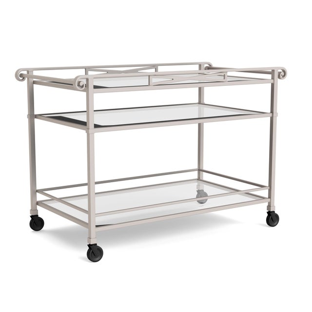 Venetian by Richard Frinier features a refined silhouette highlighted by timeless Neoclassic details. The x-back and...