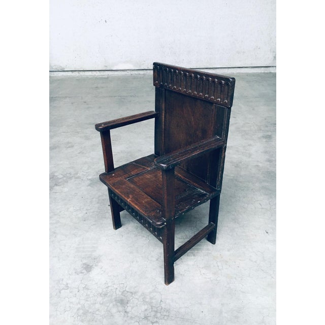19th Century Primitive Folk Art Armchair For Sale - Image 17 of 18