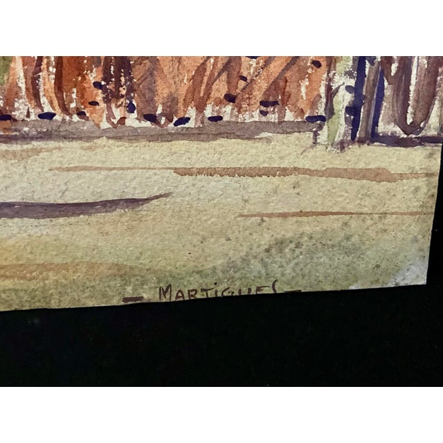 1930s A. Bianne, Martigues, Provence, 1930, Watercolor, Framed For Sale - Image 5 of 10