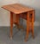 Wood English Drop-Leaf Sutherland Table of Mahogany Attributed to Spillman & Co. For Sale - Image 7 of 9