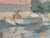 Vintage 1964 Vicente Ferrer Guasch Ibiza Port Oil Painting – Vincent Price Sears Collection Provenance For Sale - Image 4 of 16