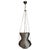 Oman Pendant Light in Metal-Plated Hand-Woven Wicker by Caspal For Sale - Image 10 of 10