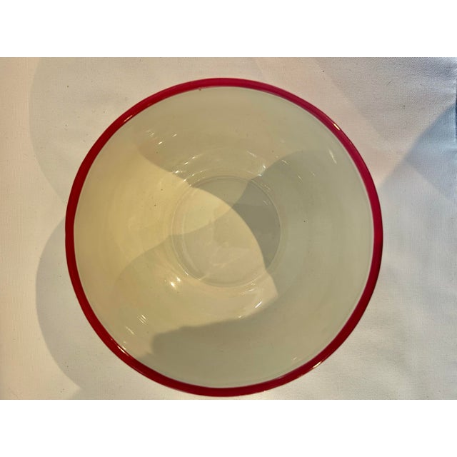 Ceramic 2009 Fitz and Floyd “Damask Holiday” Salad Plate and Coupe Bowl Set - 2 Pieces For Sale - Image 7 of 10
