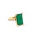 Natural Emerald Diamond Ring 14k Gold 4.37 TCW GIA Certified For Sale - Image 12 of 15