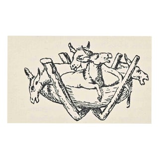 Otto Hupp, Illustration for Jew's Harp and Flute: New Verse-Zincography, 1907 For Sale