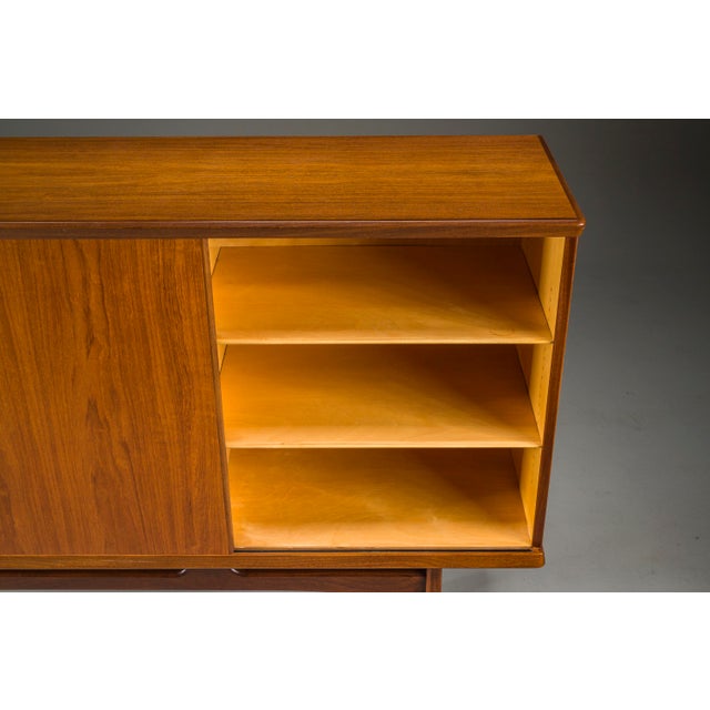 Danish Teak Sideboard by Arne Vodder for Vamo Sønderborg, 1960s For Sale - Image 17 of 18
