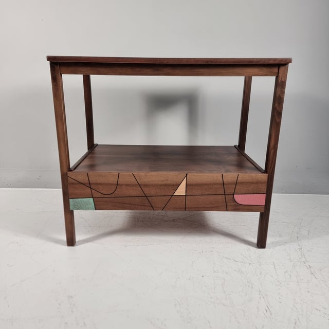 1970s Vintage Table in Beech, 1960s For Sale - Image 5 of 12