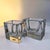 Flavio Poli Rectangular Transparent Ashtray in Murano Glass by Flavio Poli for Seguso, 1960s, Set of 2 For Sale - Image 4 of 11