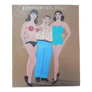 Javier Mayoral Folk Art Original Acrylic Painting