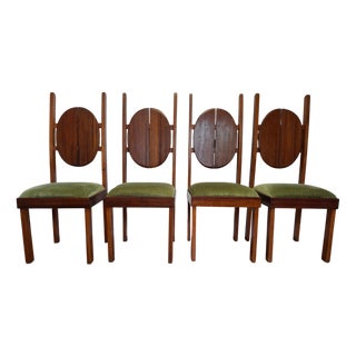 Chairs, Poland, 1950s, Set of 4 For Sale