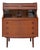 Mid-Century Teak Secretary with Drawers attributed to Gunnar Falsig for Falsig Mobler, 1960s For Sale