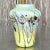 Vintage Boho Abstract Art Glass Vase For Sale - Image 4 of 7