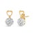 Every piece of jewelry has a little story behind it and define yours with these exquisite earrings. Created with 14 karats...
