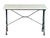 Early 20th Century French Rectangular Bistro Table With Marble Top and Cast Iron Base For Sale - Image 5 of 13