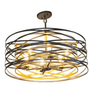 Minka Lavery Vortic Flow Chandelier For Sale