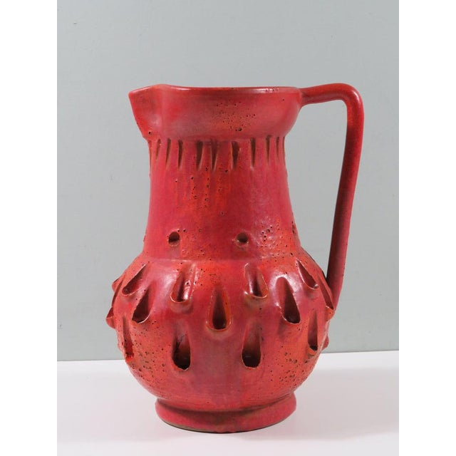 Mid-Century Modern Ceramic Jug by Fratelli Fanciullacci, Italy, 1966 For Sale - Image 3 of 10