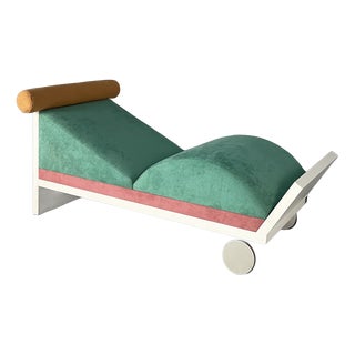 Italian Chaise Longue Juan by Marco Panini for Memphis, 1987 For Sale