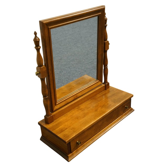 Ethan Allen Heirloom Nutmeg Maple Colonial Early American 19" Shaving