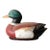 Vintage Wood Mallard Duck Lint Brush For Sale