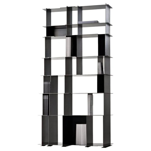 Metal Nippon Bookcase by De Castelli For Sale - Image 7 of 7