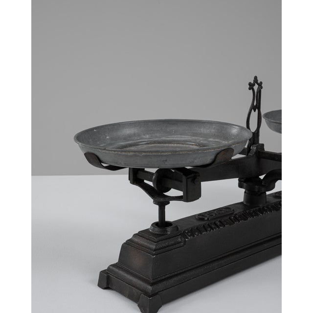 19th Century French Iron & Zinc Scale For Sale - Image 4 of 18