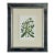 Vintage Trowbridge Custom Framed Botanical Print “Gladiolus × Willmoreanus” After Louis Van Houtte (1810–1876) For Sale