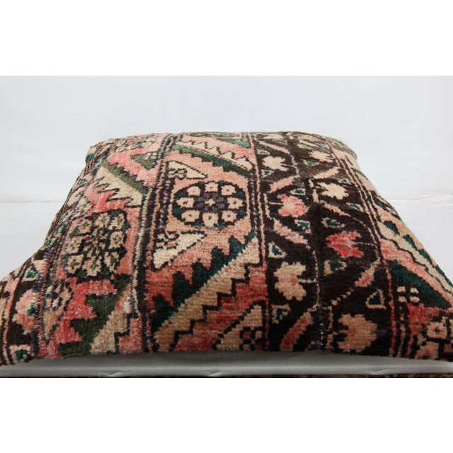 Handmade Tribal Bohemian Rug Pillow Cover -20'' X 20''' For Sale - Image 4 of 10
