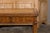 Brown Mid 20th Century English Midcentury Game Table with Leather Top and Abundant Carved Décor For Sale - Image 8 of 12