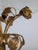 Mid-Century Modern Gilt Metal Floral Rose Side Table, 1970s For Sale - Image 10 of 18