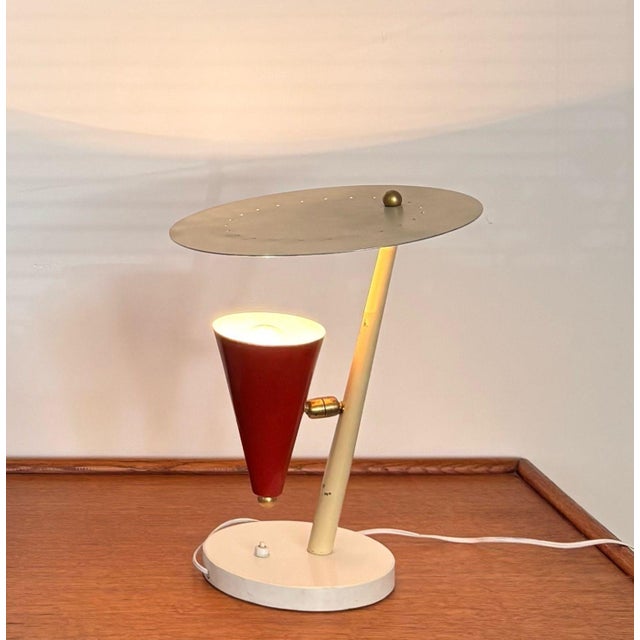 Vintage Italian Desk Lamp, 1950s For Sale - Image 14 of 14