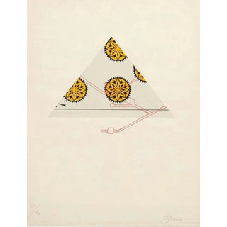 Joan Brossa, Visual Poem, 1980s, Lithograph For Sale