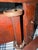 Antique Hand-Painted Carved Wood Rocking Horse on Wheels For Sale - Image 4 of 7
