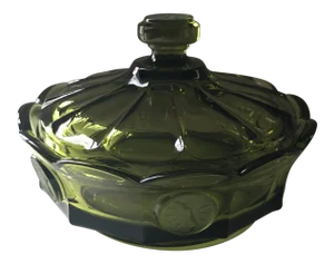 Fostoria Coin Glass Candy Dish