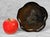 Original Meiji Period Japanese Copper Catchall Dish Copper Alloy with High Relief Samurai Warrior Motif Heavily Detailed...