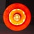 Vintage Orange Glass Pendant Light, 1960s For Sale - Image 12 of 15