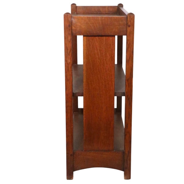 Arts and Crafts Mission Bookshelf by Limberts C. 1910 For Sale - Image 9 of 17