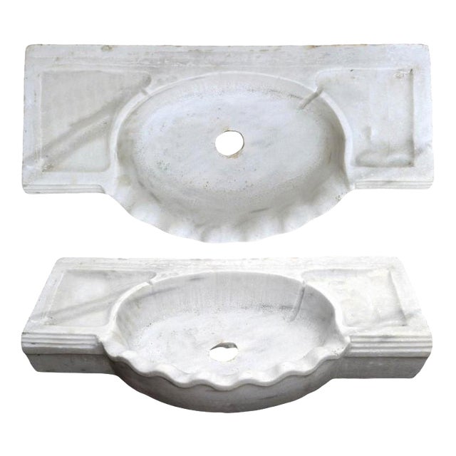 Antique Marble Sink, 1900s For Sale