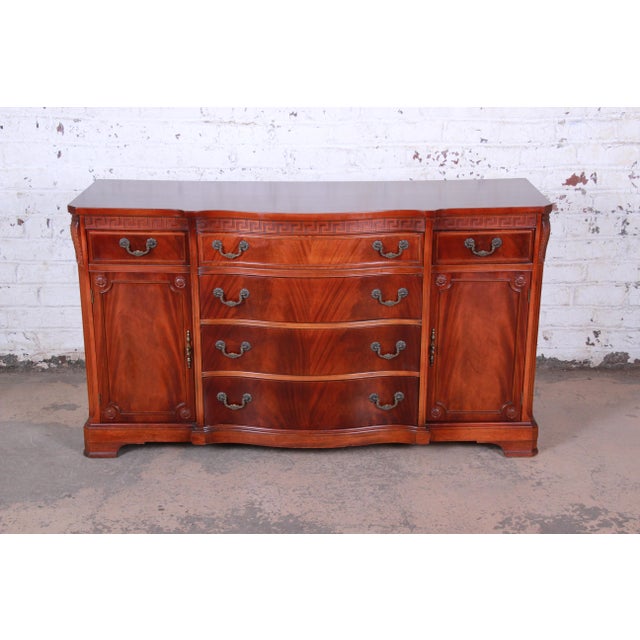Bernhardt Flame Mahogany Sideboard Buffet Chairish