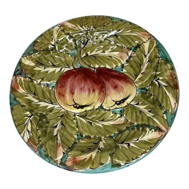Vintage Italian Fruttabella Plate For Sale