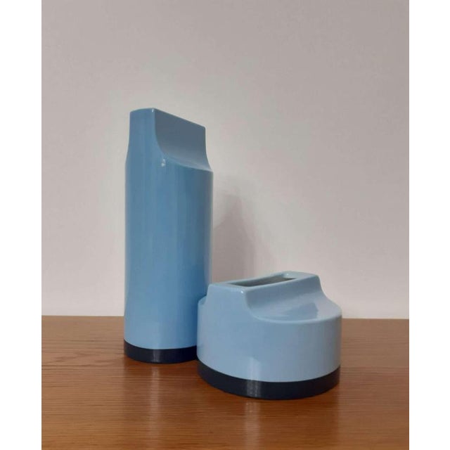 Fischietto Vases by Ettore Sottsass for Habitat, France, 2000s, Set of 2 For Sale - Image 16 of 17