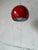1970s Mid-Century Modern Louis Poulsen Red Globe Metal Pendant Light Space Age Ceiling Lamp Danish For Sale - Image 4 of 10