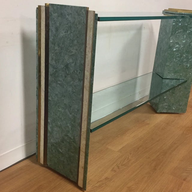 Italian Tavola by Oggetti Hallway Console Table For Sale - Image 3 of 10