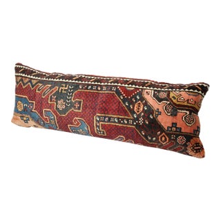Handmade Pillow Cover Made from 1920s Antique Bohemian Rug For Sale
