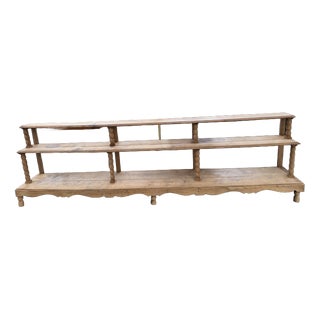 Large 19th Century Florists Display Shelf, France For Sale