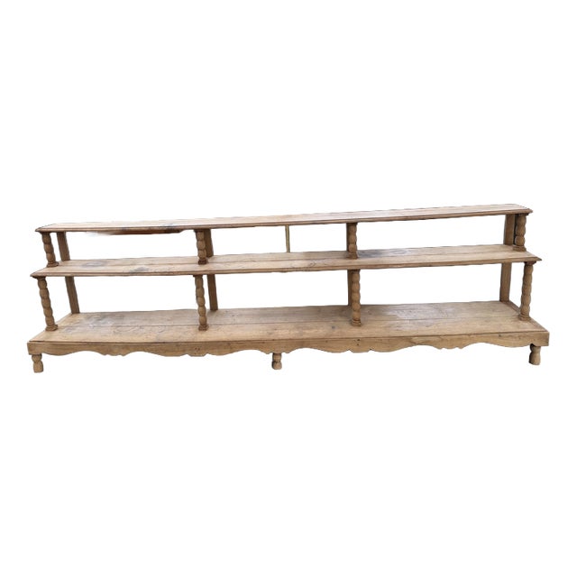 Large 19th Century Florists Display Shelf, France For Sale