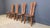 Brown Vintage Dining Chairs from Depuydt, Belgium, 1960s, Set of 4 For Sale - Image 8 of 14